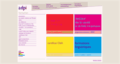 Desktop Screenshot of adpiformation.fr